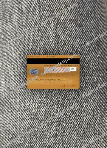 Sweden Nordnet AB bank mastercard photolook back